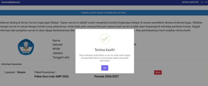 Seluruh Civitas Akademika MTsN 5 Batang Hari Berpartisipasi Mengisi SULINJAR Tahun 2026 Seluruh Civitas Akademika MTsN 5 Batang Hari Berpartisipasi Mengisi SULINJAR Tahun 2026