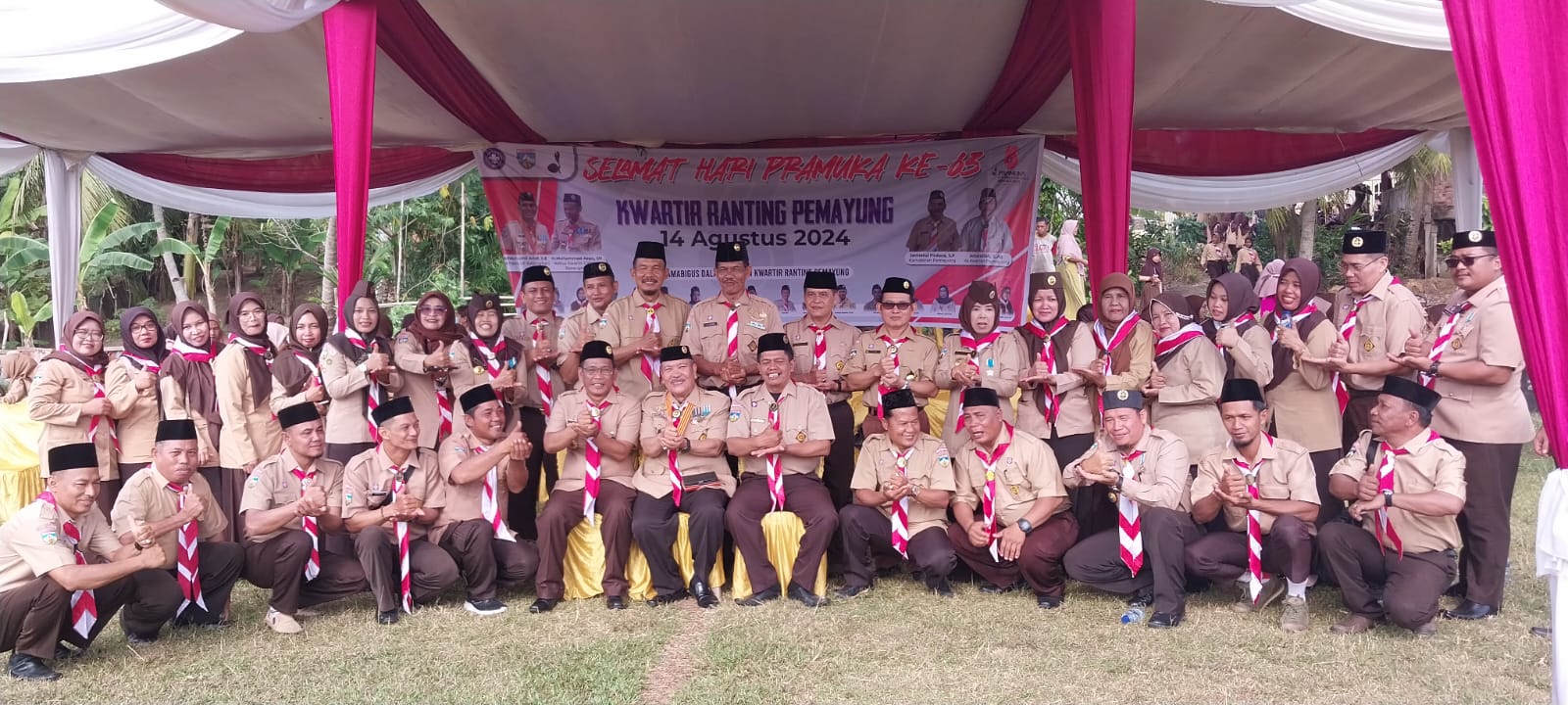 MTsN 5 BATANG HARI IKUTI UPACARA HARI PRAMUKA KE-63 MTsN 5 BATANG HARI IKUTI UPACARA HARI PRAMUKA KE-63