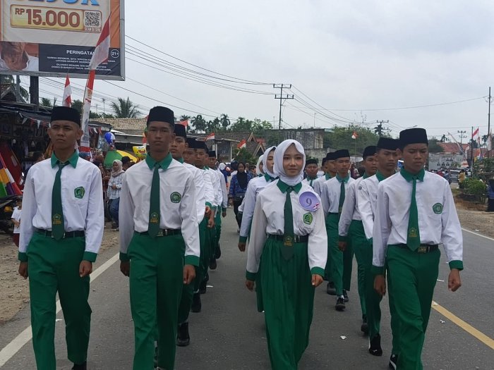 Tim LKBB MTsN 5 Batang Hari Tampil Memukau pada Ajang Perlombaan Tingkat SMP/MTs Se-Kecamatan Pemayung