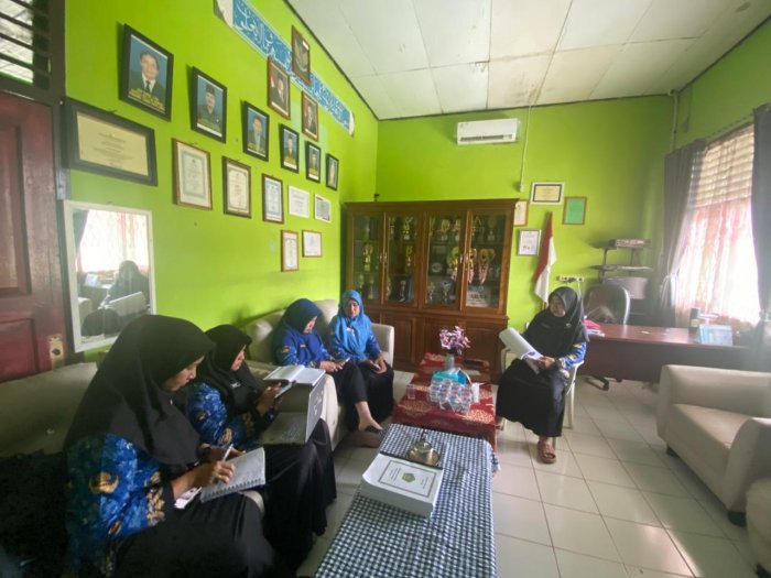 Kepala MTsN 5 Batang Hari Gelar Rapat Koordinasi dengan Wakil Kepala Tindak Lanjuti Pembinaan Pengawas Madrasah